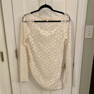 Anthropology Lace Top